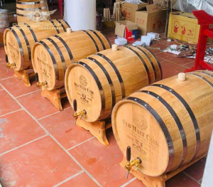 Bảo quản thùng gỗ sồi